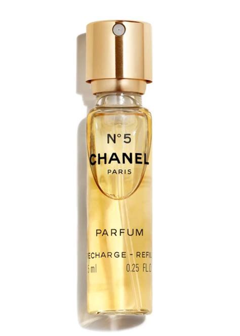 chanel no. 5 parfum purse spray refill|chanel no 5 handbag spray.